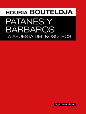 cover image of Patanes y bárbaros